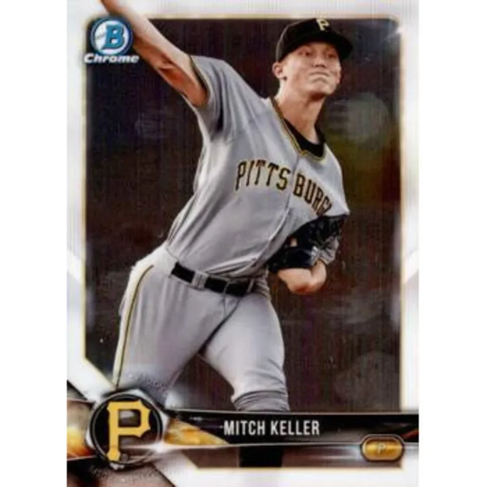 2018 Bowman Chrome Prospects Mitch Keller BCP38 Pittsburgh Pirates